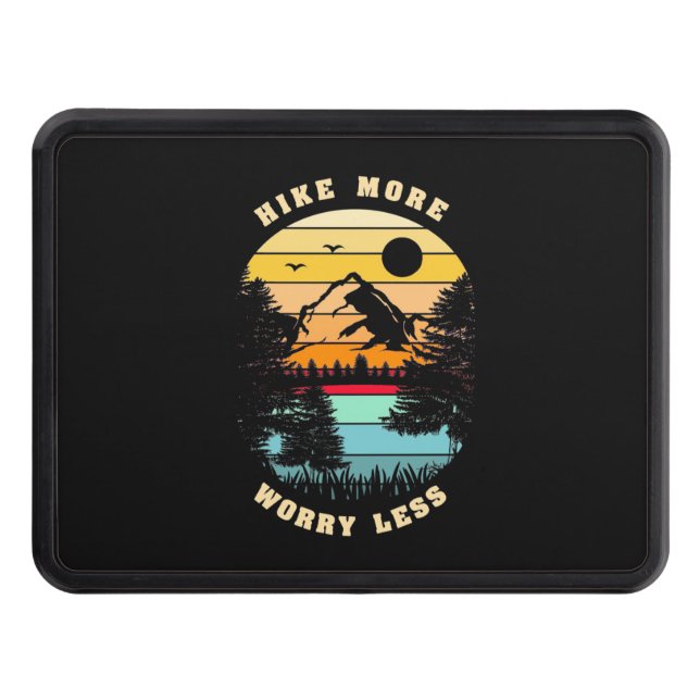 Cache Pour Crochet De Remorquage Randonnée Plus Inquiète Moins (Devant)