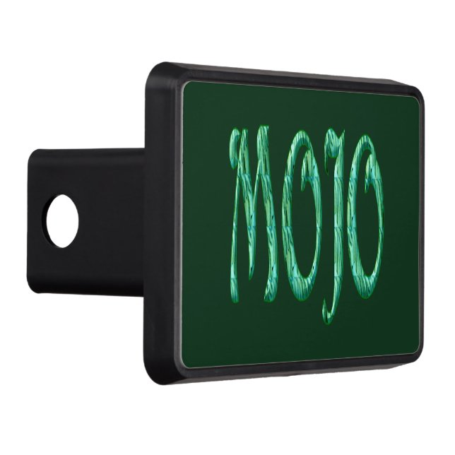 Cache Pour Crochet De Remorquage Récepteur de capot vert mojo (Droite)