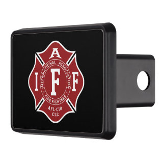 Cache Pour Crochet De Remorquage Récepteur IAFF Maltese Cross Hitch Cover 2"