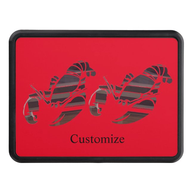 Cache Pour Crochet De Remorquage Red Maine Lobsters Thunder_Cove  (Devant)