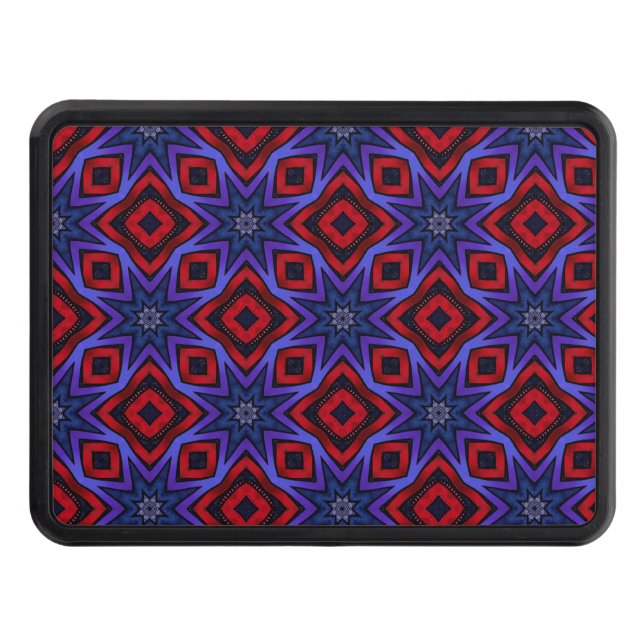 Cache Pour Crochet De Remorquage Red with Blue Star Air Freshener (Devant)