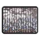 Regard de scintillement argenté de paillette