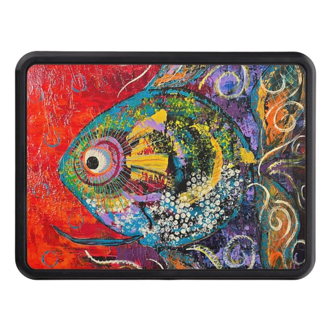 Cache Pour Crochet De Remorquage Remorque à poisson Hitch Cover (Devant)