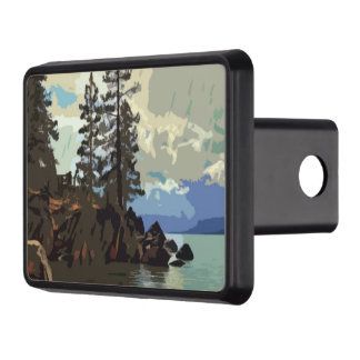 Cache Pour Crochet De Remorquage Remorque du lac Tahoe Hitch Cover