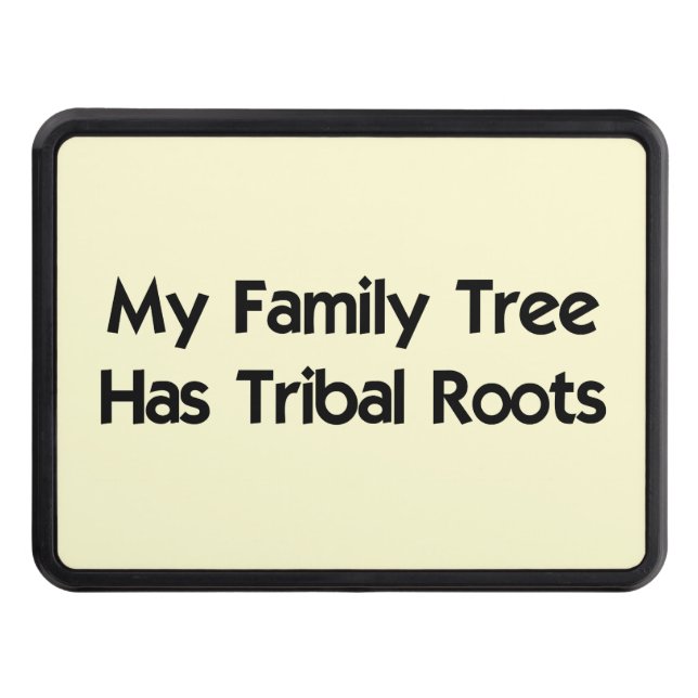 Cache Pour Crochet De Remorquage Remorque tribal Roots Hitch Cover (Devant)