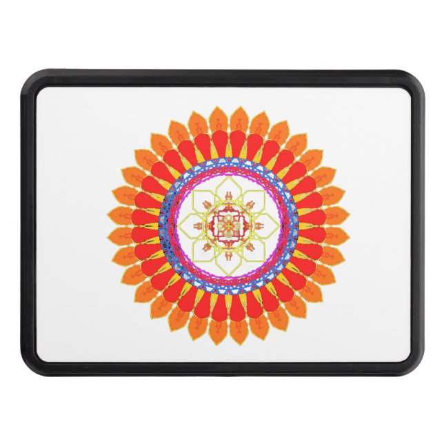 Cache Pour Crochet De Remorquage Rhythmic Euphoria  (Devant)