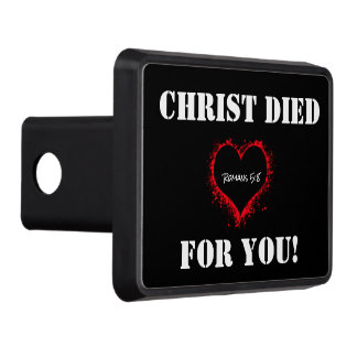 Cache Pour Crochet De Remorquage Romains 5:8- Christ est mort pour vous