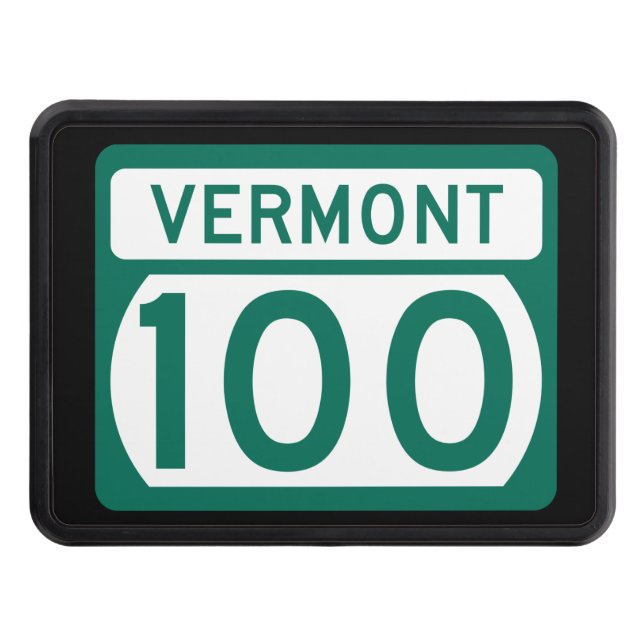 Cache Pour Crochet De Remorquage Route 100 du Vermont (Devant)