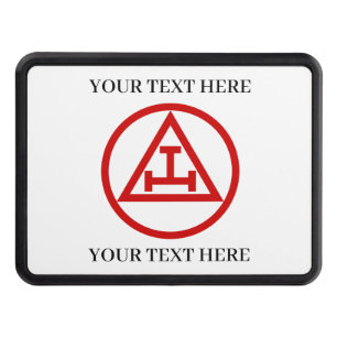 Cache Pour Crochet De Remorquage Royal Arch Freemason Carré et Compass Masonic