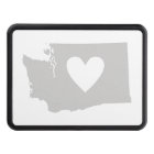 Silhouette de l'État de Heart Washington