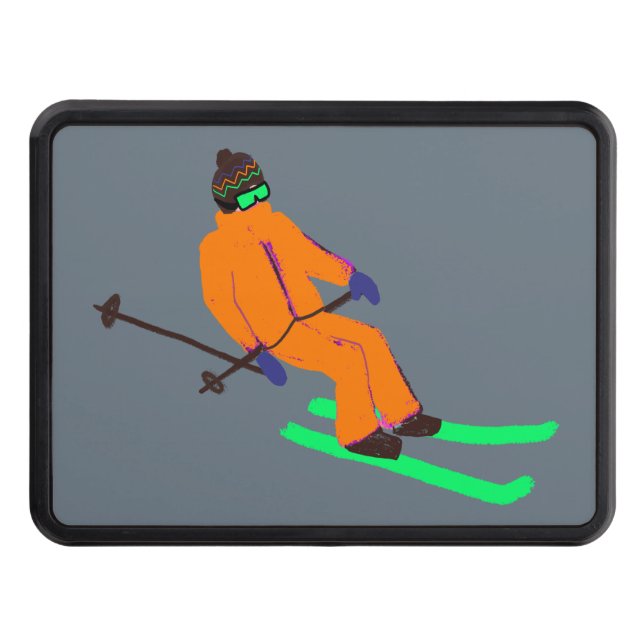 Cache Pour Crochet De Remorquage Ski de ski de fond (Devant)