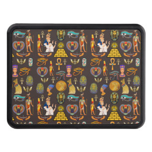 Cache Pour Crochet De Remorquage Symbole Motif égyptien Hiéroglyphique antique