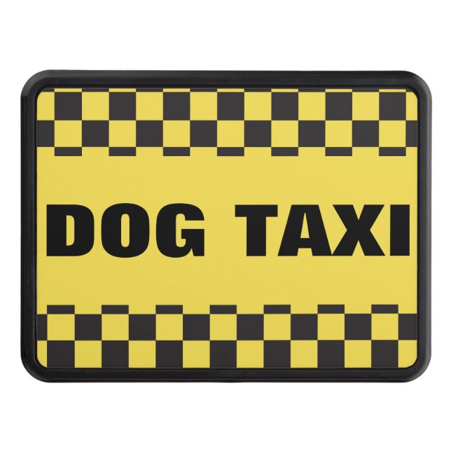 Cache Pour Crochet De Remorquage Taxi de chien (Devant)