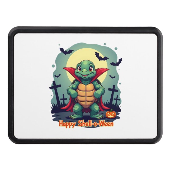 Cache Pour Crochet De Remorquage Tortue Shell-o-Ween (Devant)