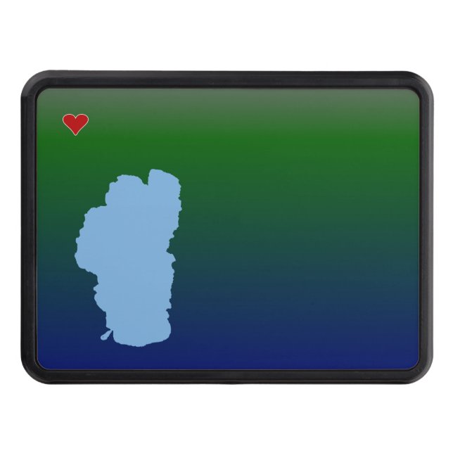 Cache Pour Crochet De Remorquage Truckee Tahoe Trailer Hitch Cover (Devant)