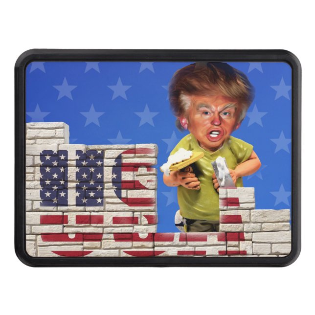 Cache Pour Crochet De Remorquage Trump construit le mur (Devant)