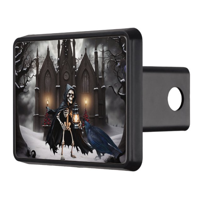 Cache Pour Crochet De Remorquage Un hiver sombre et effrayant (Gauche)