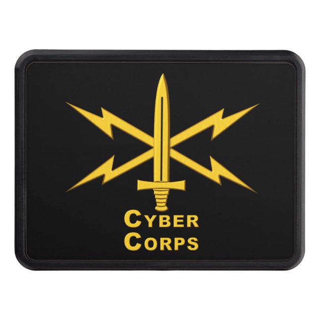 Cache Pour Crochet De Remorquage Vétéran du Cyber Corps de l'Armée Fière (Devant)