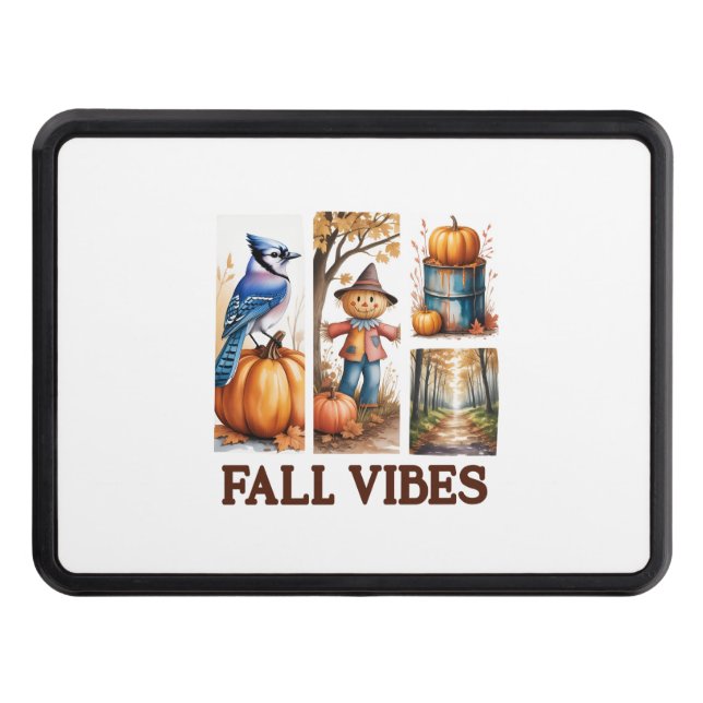 Cache Pour Crochet De Remorquage Vibes d'automne Vibes d'automne (Devant)