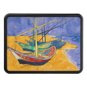 Cache Pour Crochet De Remorquage Vincent van Gogh - Bateaux de pêche sur la plage