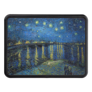 Cache Pour Crochet De Remorquage Vincent van Gogh - Nuit étoilée sur le Rhône