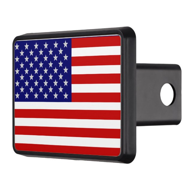 Cache Pour Crochet De Remorquage Voiture American Flag USA (Gauche)