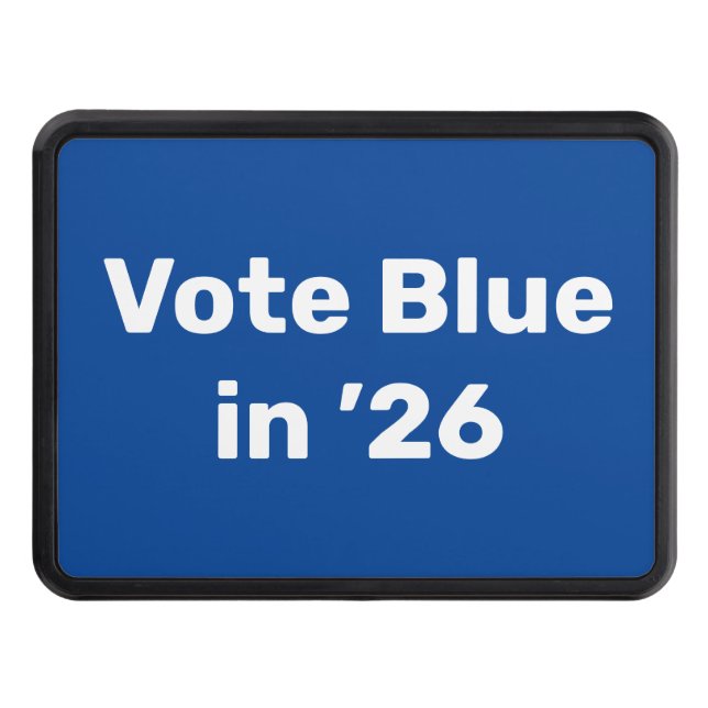 Cache Pour Crochet De Remorquage Vote Blue en 2026 (Devant)