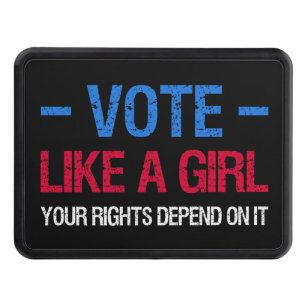 Cache Pour Crochet De Remorquage Vote Like A Girl