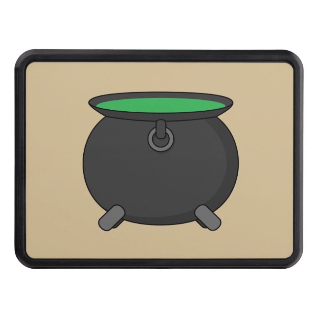Cache Pour Crochet De Remorquage Witch Cauldron (Devant)