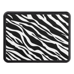 Cache Pour Crochet De Remorquage Zebra Stripe Motif Trailer Hitch Cover