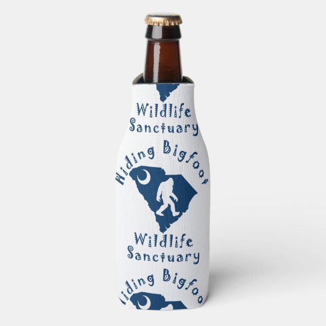 Cacher Bigfoot Glacière de la bouteille de la rése (Bottle Devant)