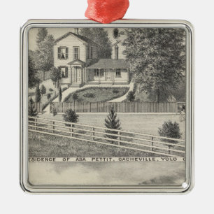 Cacheville res, Madison mill Metal Ornament