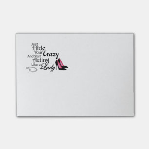 Cachez vos notes de post-it folles