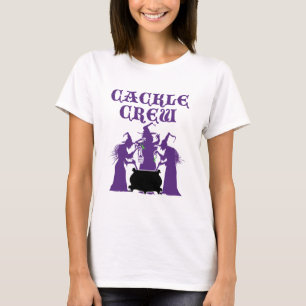 Cackle Crew Medieval Halloween Witch Witches T-Shirt