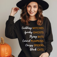 Cackling Witches Spooky Vibes Halloween Cute Fall