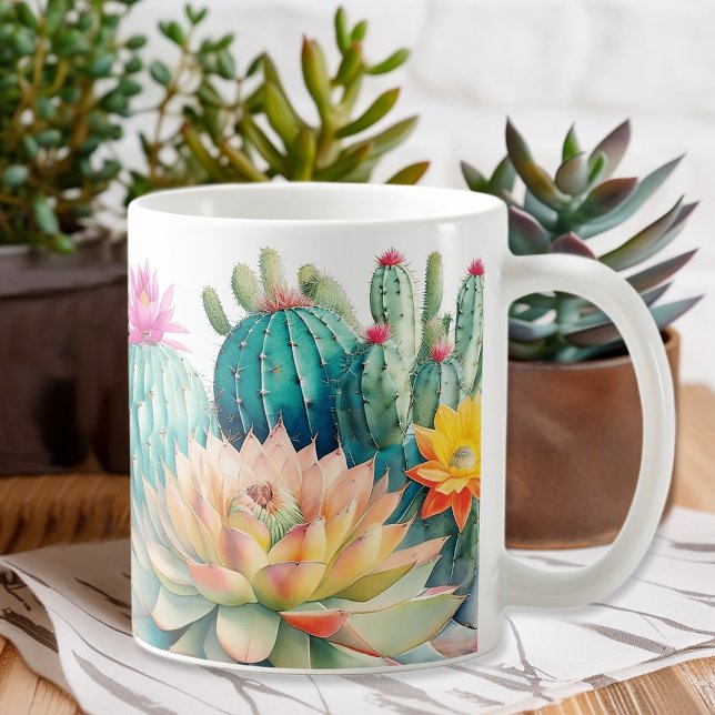 Cacti And Succulent Coffee Mug (Creator Uploaded)