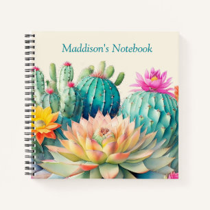 Cacti And Succulent Notebook