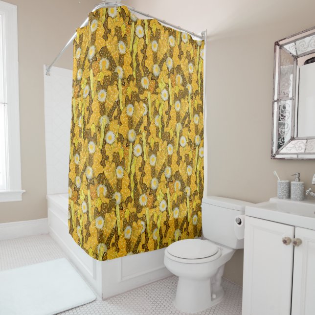 Cacti Camouflage Succulent Bloom Floral Pattern (In Situ)