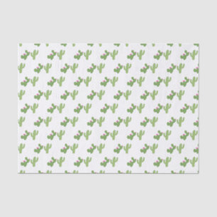 Cacti couple pattern tissue paper