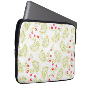 Cacti flowers laptop sleeve