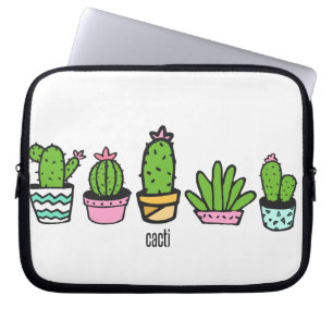 cacti grouping laptop sleeve