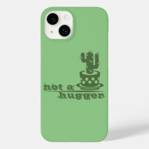 Cacti Not a hugger cactus funny saying Case-Mate iPhone 14 Case