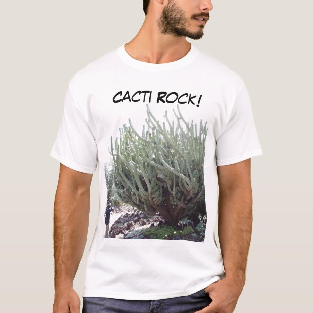 Cacti Rock! T-Shirt (Front)