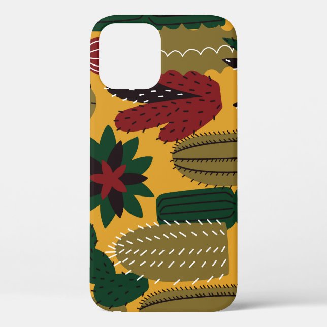 Cacti & Succulents: Vintage Case-Mate iPhone Case (Back)