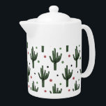 Cactus<br><div class="desc">Cactus pattern design illustration with colourful polka dots on white background</div>