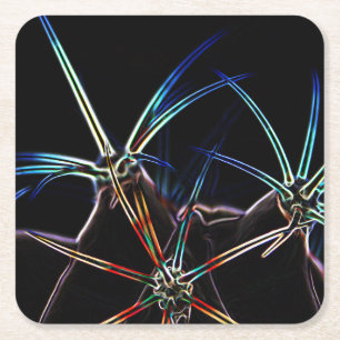 Cactus 1 coastercn square paper coaster