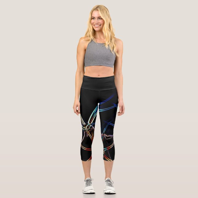 Cactus 1 lecapcnm capri leggings (Front)
