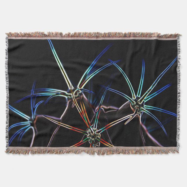 Cactus 1 tbcnm throw blanket (Front)