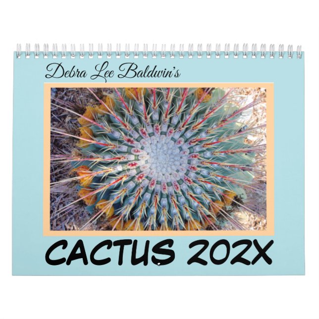 Cactus 202X Calendar by Debra Lee Baldwin (Cover)