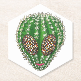 Cactus Alien Hybrid Paper Coaster